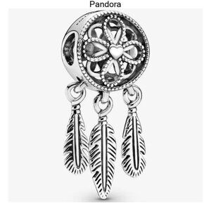 Pandora Silver Dreamcatcher Charm